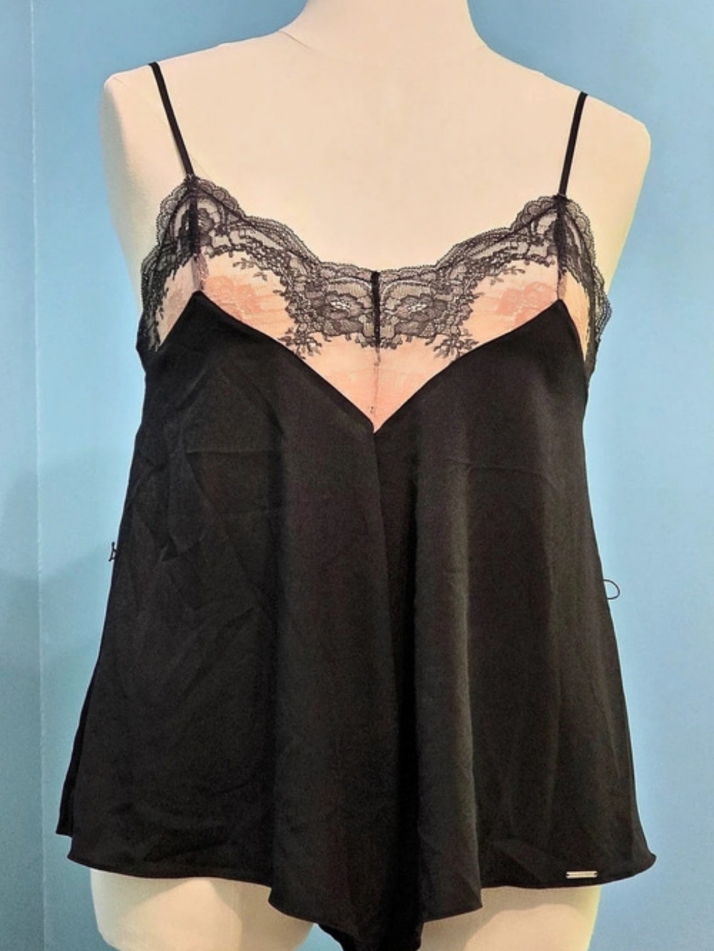 NWT Savage X Fenty Black Lace Lingerie Jumper/Teddy